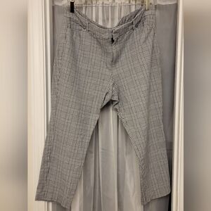Old Navy Pixie Skinny High Rise Plaid Pants